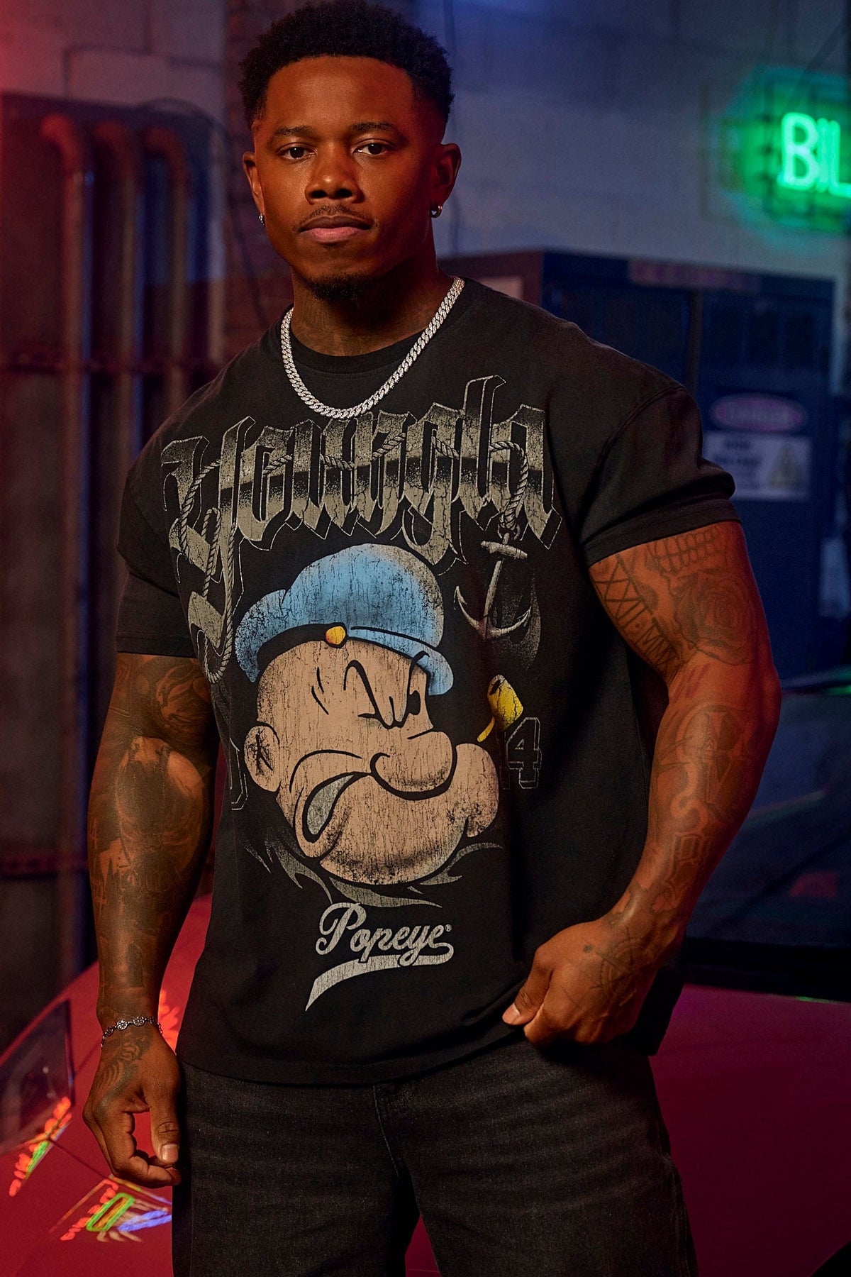 4011 - Popeye Flex Tees